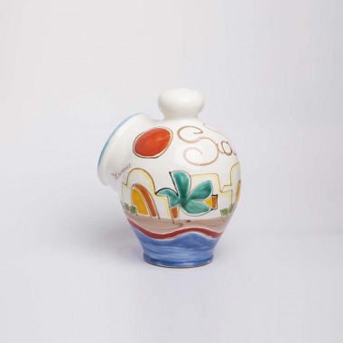 Porta Sale ceramica Dammusi PS5DA Porta Sale ceramica Dammusi PS5DA
